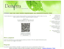 Tablet Screenshot of demetralab.it